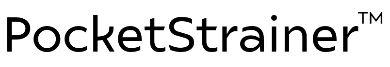 PocketStrainer logo - collapsible kidney stone strainer